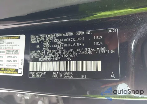 2023 Lexus Rx 350 Premium from USA, damaged, VIN 2T2BAMCA9PC034273